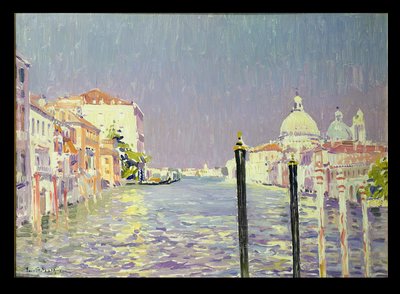 Der kleine Kanal, Venedig von Paul Mathieu